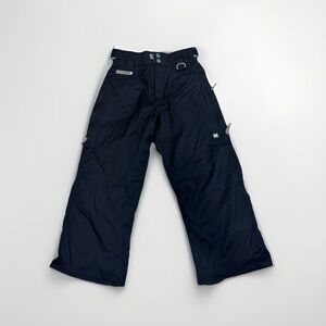 Planet Earth Youth size S Black Snow Pants  EUC Unisex